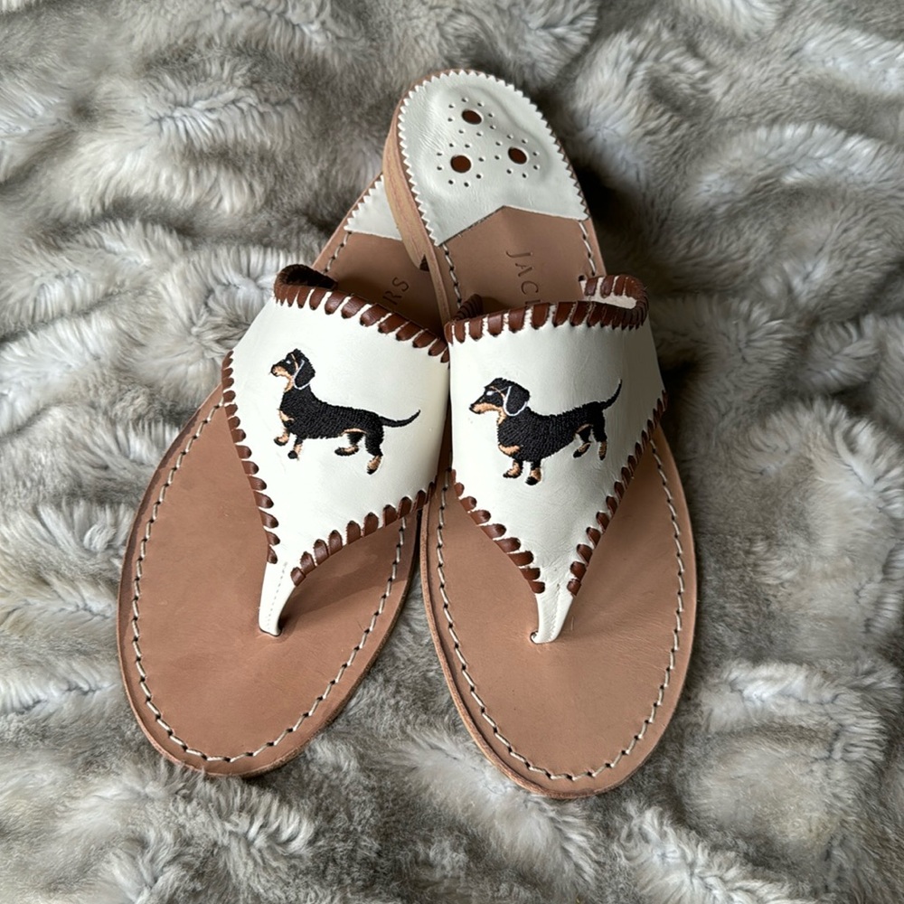 Sold Out NWOT Jack Rogers Dachshund Flats